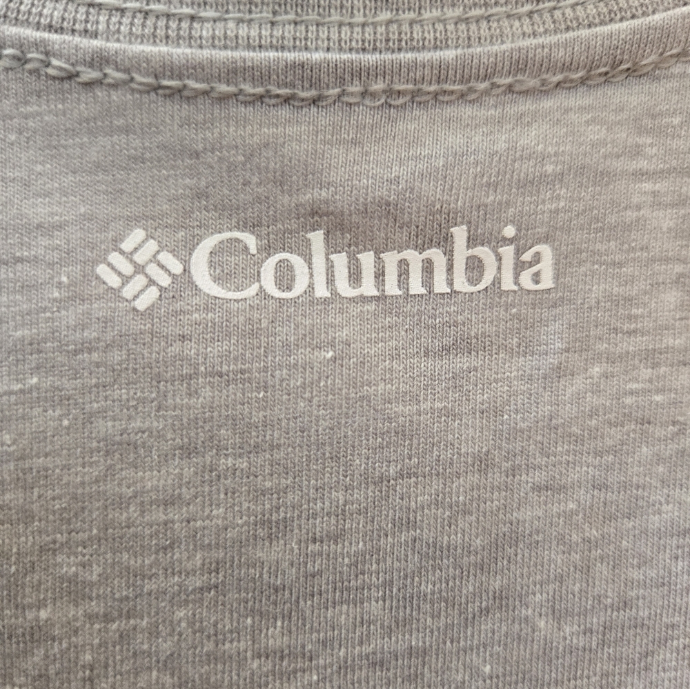 Columbia Top Tank Shirt Sleeveless Logo WOMENS PLUS XXL Grey - Picture 6 of 9